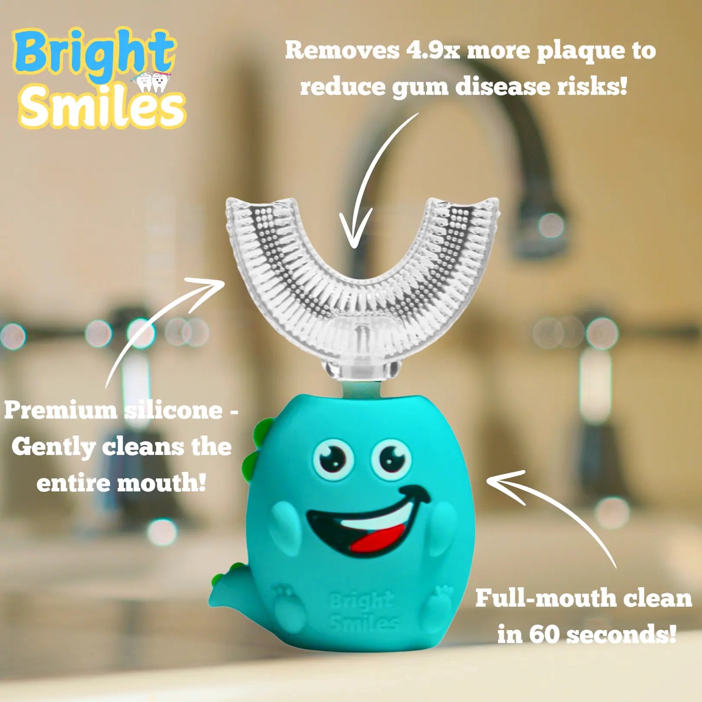 The Bright Smiles™ - Kids 360° Electric Toothbrush