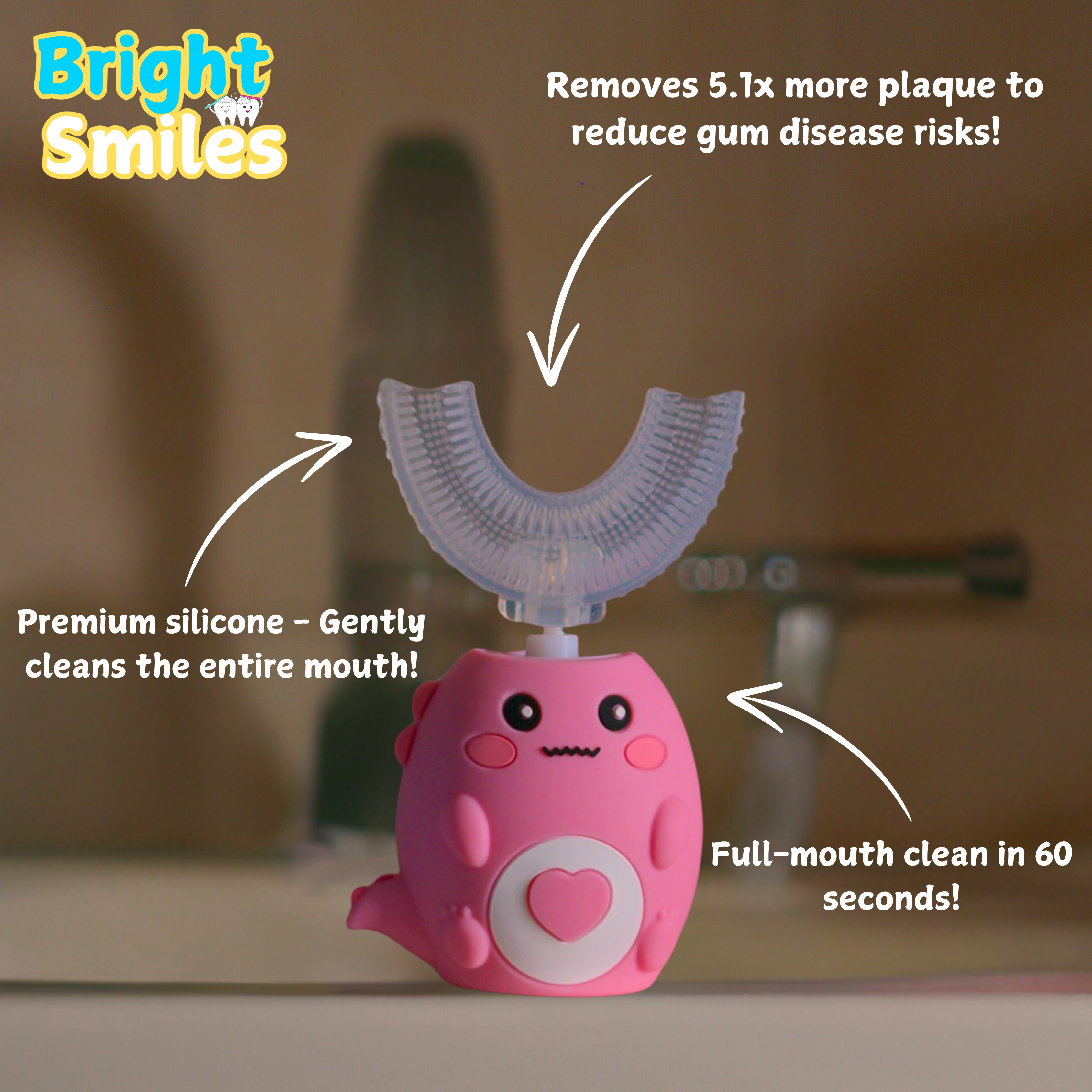 Bright Smiles™ - Kids 360° Electric Toothbrush